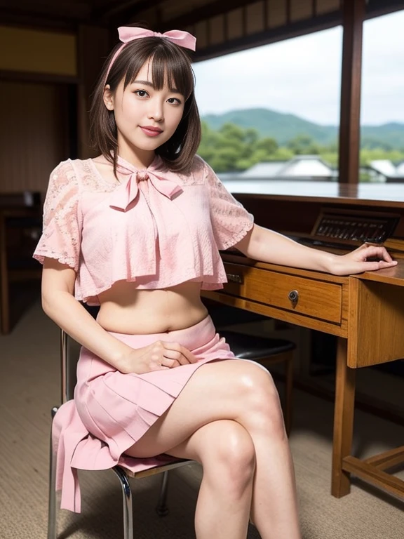 (Best Quality, 8K, 32K, masutepiece, nffsw:1.2),phot of a beautiful Japanese women,1 woman, (mournful smile,blush:1.1),Looking at Viewer,(Dress skirt:1.2),Detailed legs,(Spread legs:1.2),(White panties:0.9),(wind lift:1.6), Full body,Windy,In the street、Walk through the vents、subway