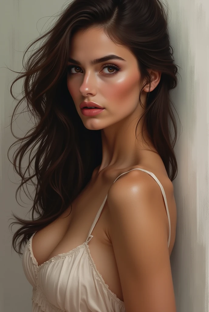 (1woman), Masterpiece,Realistic,Very realistic, best quality, tanned_asian_woman_attractive_clean_beautiful_skin, Tang_Yan_Tiffany_Tang_Tang_Yan_beautiful_symmetric_attractive_flirting_clean skin_nerd:0.8_face, dark_brown_shoulder_long_straight_Victoria_Justice_beautiful_attractive_hair, narrow_round_Victoria_Justice 2014_beautiful_attractive_forehead, dark_brown_Medium_round_medium_arc_Victoria_Justice_2014_beautiful_attractive_sensual_flirting eyebrows, dark_brown_narrow_small_Tang_Yan_Tiffany Tang_Tang_Yan_beautiful_attractive_sensual_flirting_intense_very_intense_eyes, small_round_medium_arc_Andrea_Duro_2017_beautiful_attractive_small_symmetric_european_nose, Big_round_Ana_de_Armas_2022_beautiful_attractive_cute_young_feminine_cheeks, red_Medium_round_Ana_de_Armas_2022_beautiful_attractive_feminine_lips, Medium_round_Jenna_Coleman_2017_beautiful_attractive_cute_feminine_chin, Medium_round_Jenna_Coleman_beautiful_attractive_feminine jaw, red_lips, lips_red, most beautiful woman in the world, (seiza:1.5, looking_at_viewer:1, body_looking_at_viewer:1), (nude:1.5)