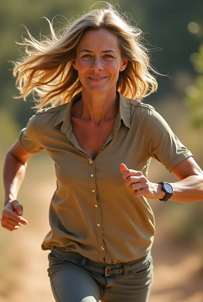 cinematic film still yelena belova jogging at luxury safari camp, full body shot <lora:Yelena_Belova_XL:0.8> . shallow depth of field, vignette, highly detailed, high budget Hollywood movie by paul thomas anderson, bokeh, cinemascope, moody, epic, gorgeous, film grain, grainy