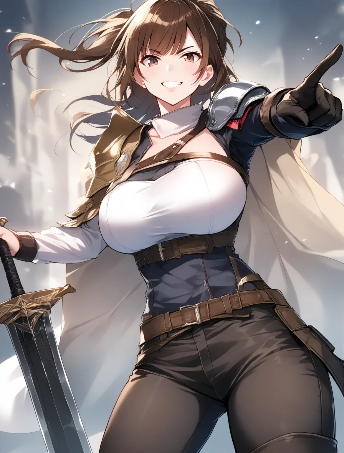 anime artwork anime artwork masterpiece,best quality, unreal engine, ultra res, extremely detailed,
1girl, solo, waist, (slender:1.4), (muscular:0.8)
<lora:hews style by goofy ai:0.4><cutesexyrobutts_v2:0.2><lora_puuzaki-puuna-lora-v1:0.2>
<lora:Round_Breasts_V7:0.4>
ROUND BREASTS, big BREASTS, thigh
<lora:FinalFantasy_FemaleGeomancer:0.7>
GEOMANCERFFT, DRESS, HOOD, GLOVES, BOOTS,
mountain, rock growing, magic casting . anime style, key visual, vibrant, studio anime, highly detailed
