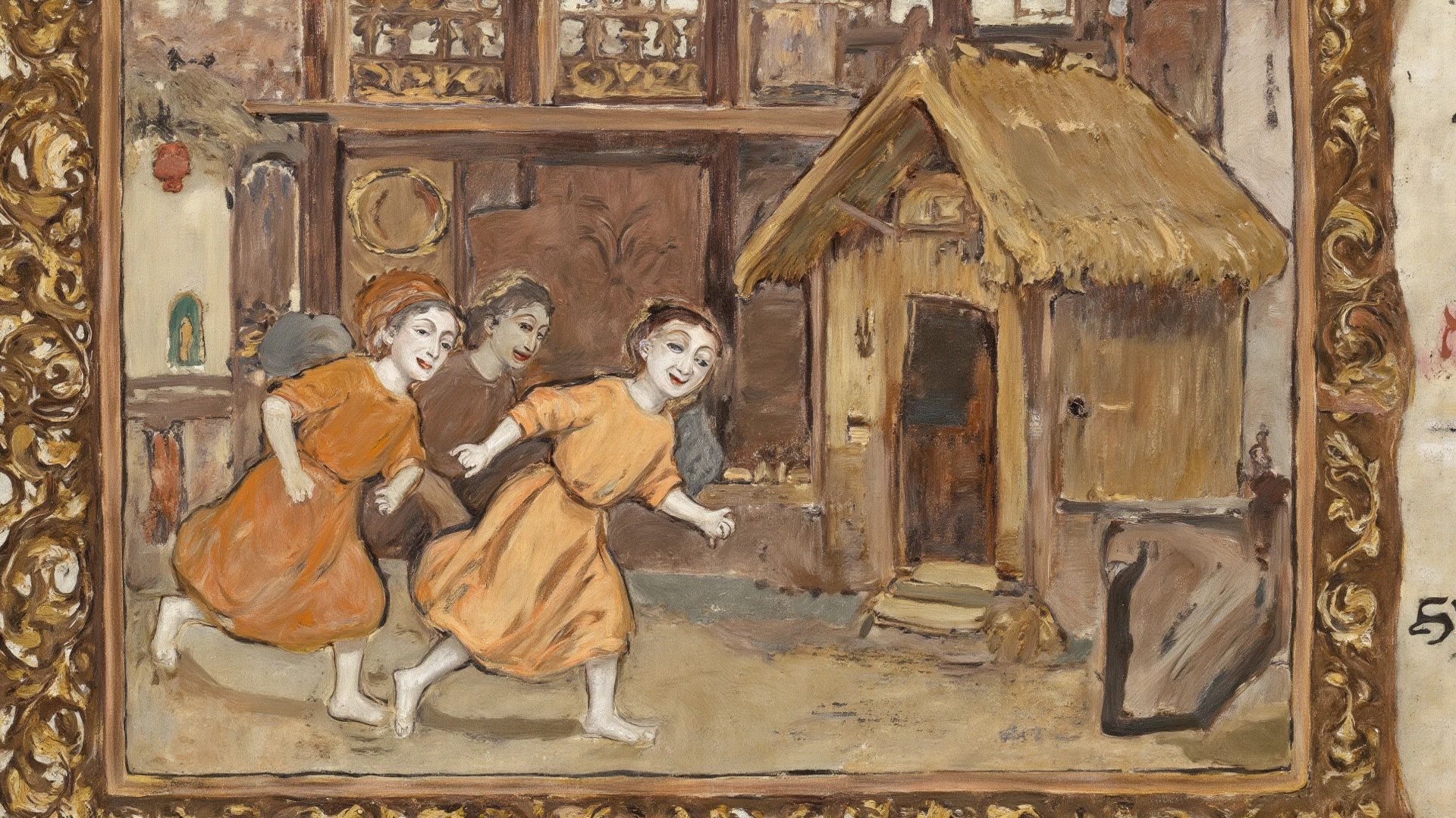 manger image with Mary, Joseph, baby Jesus, the shepherds and the Magi. 4kb cartoon drawing quality image
