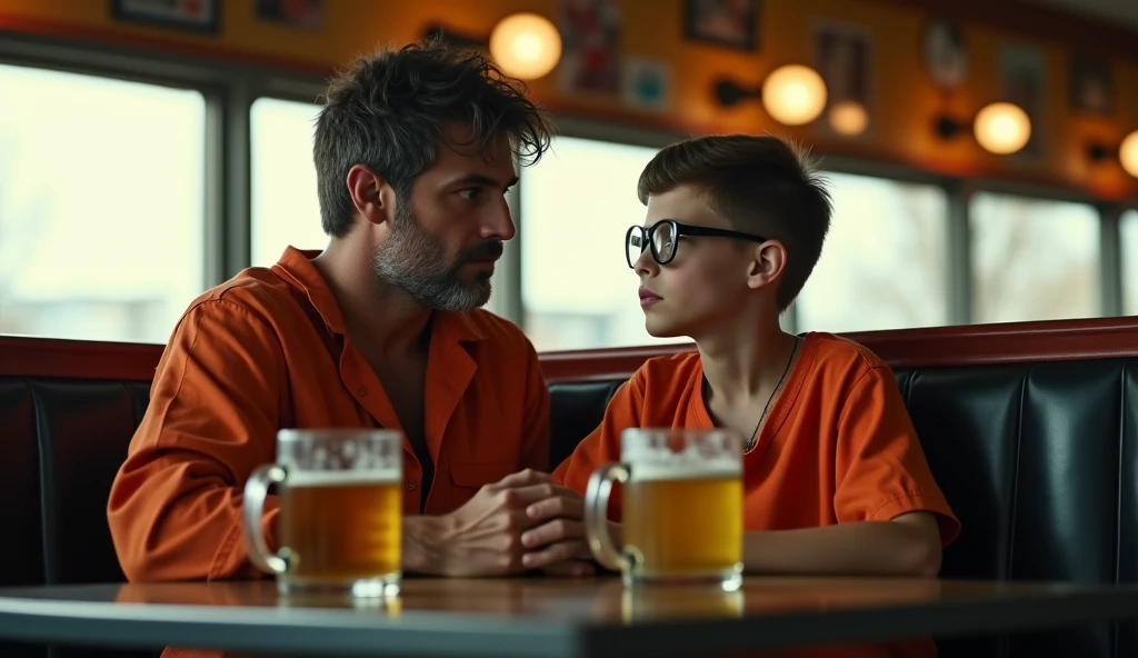 boy in a bar
