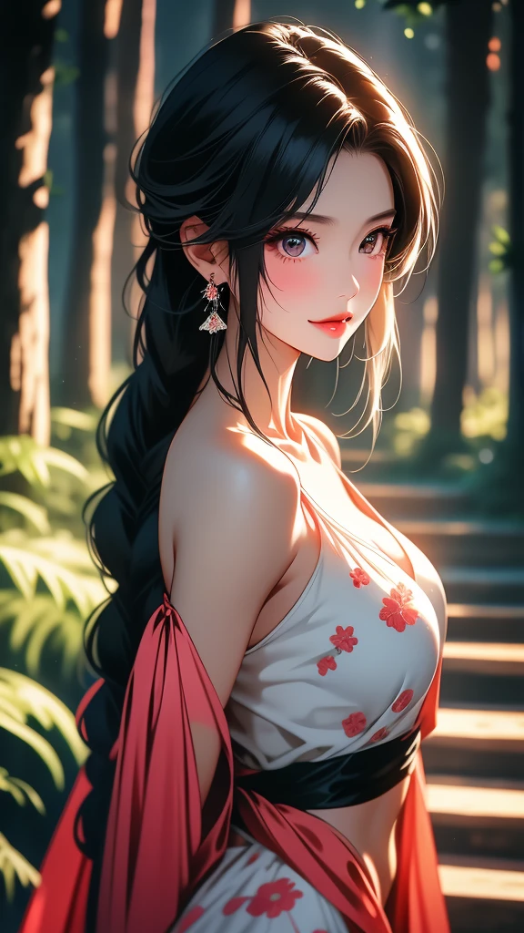 ahe face、red tide、double peace、a beauty girl、Japan Girl、gravure model、超A high resolution、 8K、parameters Best quality、masterpiece、超A high resolution、(Real 2.0)、detaileds、Skin Details、