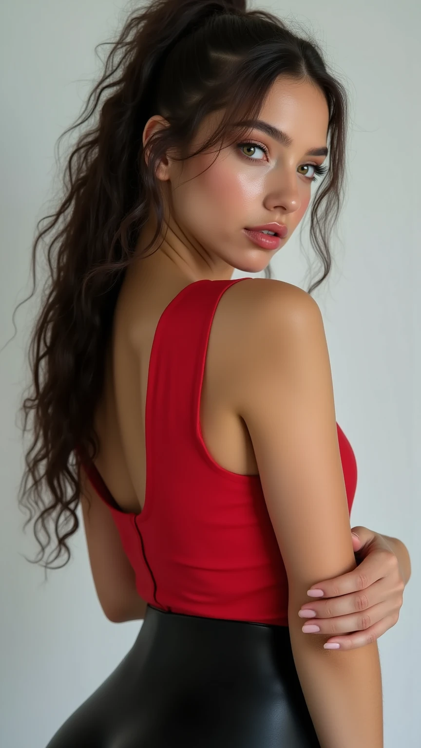 tv_Kama_Oxi_PS_V1, ,standing, fancy restaurant, wearing a red dress, soft light, epiCRealism, epiCPhoto,, wrinkles:0.2, pores:0.2, <lora:epiNoiseoffset_v2Pynoise:1> Masterpiece, Best Quality, ultrarealistic photography, real life, colorful, amazing, perfect lighting, bright colors, dramatic, dynamic, cinematic lighting, hyperrealism, intricate details, epic, realism, <lora:LCM_LoRA_Weights_SD15:1> <lora:detail_slider_v4:1>