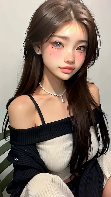 a close-up of Jennie taking a selfie in a black dress, 1, ava max, long blonde hair and big eyes, a gorgeous blonde, 21 years, with long blonde hair, 2 female model, 2, jaw dropping beauty, Kailee Mandel, violet myers, jennie blackpink