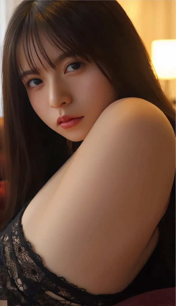 lying on bed