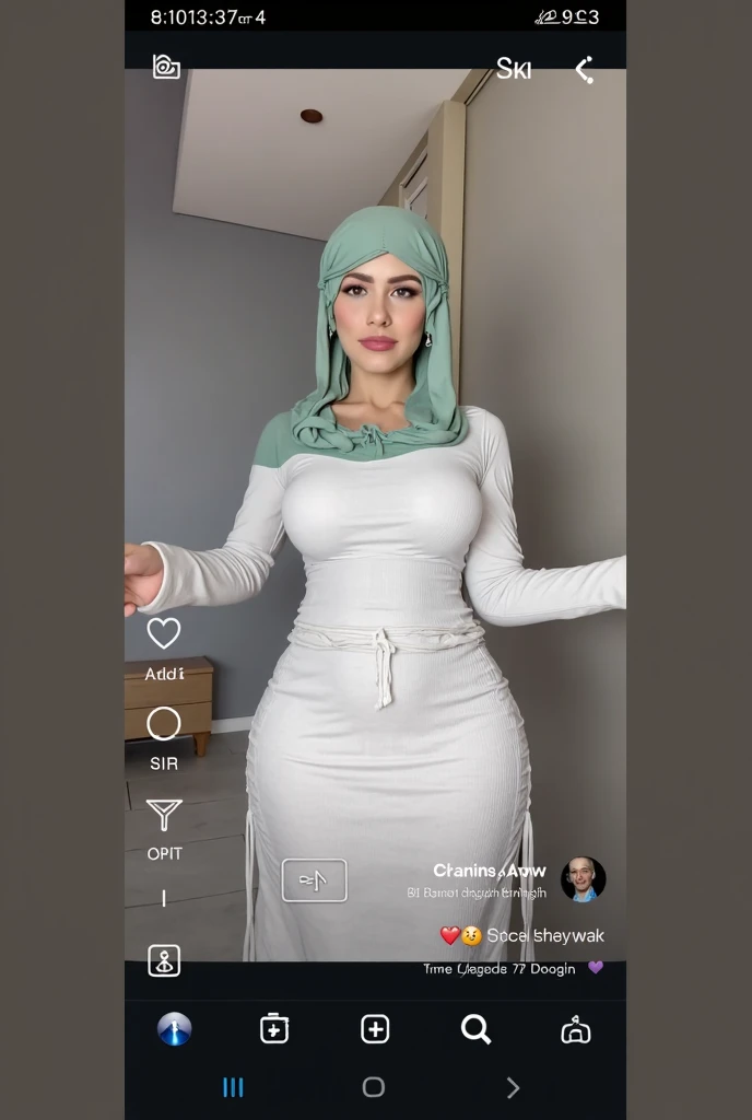((14k ultra best quality)) ((masterpiece)), intricate detail, ((almost )), sharp focus, professional, realistic, real life, photorealistic, fine detail, best quality, very Detailed CG unity 14k, see through dress, tight outfit , huge breasts burst out, tight dress, thin dress , perfect body , transparent body, see through body , realistic body, realistic breast , naked full body, realistic full body , see through body realistic , real fullbody texture skin, realistic huge breasts , naked body realistic, transparent thighs ,perfect body , realistic naked perfect body, big breast , realistic transparent full body , realistic transparent body skin texture , perfect mature women body, see through clear full body, realistic transparent full body, huge breast , realistic big thigh, real undress, real big breast , real skin body texture , plain white dress, real skin body texture , real undress body , hijab girl, real naked, perfect body, realistic naked, transparent breast, transparent dress, realistic body , real body skin texture, perfect mature body, realistic naked full body, realistic big breast, naked full body, perfect body Big thigh are exposed, real naked, perfect mature breast , realistic body skin texture, realistic body undressed, big mature breast, realistic body skin texture, naked full body, real naked full body, realistic skin body skin texture, perfect mature body, perfect breast , realistic undress naked full body, perfect breast, look real breast transparent , realistic body skin texture, naked full body, perfect mature breast, realistic body skin texture, real undress body, naked perfect body, realistic perfect breast, realistic body naked, perfect body transparent, real body skin texture, realistic transparent big breast, realistic body skin texture, perfect mature breast, realistic body naked body, realistic body undressed, naked full body, perfect breast realistic , perfect body skin text, realistic full body, perfect breast, sharp transparent body