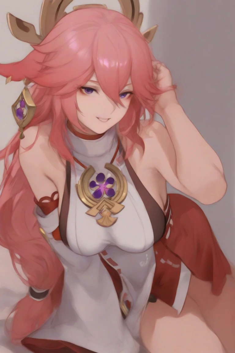 Anthropomorphic Gemstone Ruby、28-year-old woman、Myanmar image frame、Decorative panel、abstract  art、By Alphonse Mucha (​masterpiece、top-quality、hight resolution: 1.4)、More about realism、intricate-detail、4K、color splashes、line-drawing、Fibonacci、Tarot Cards、Always have two arms、Always have two legs、Draw your fingertips firmly、Biologically consistent human poses、Pose of boldness、Sexual expression