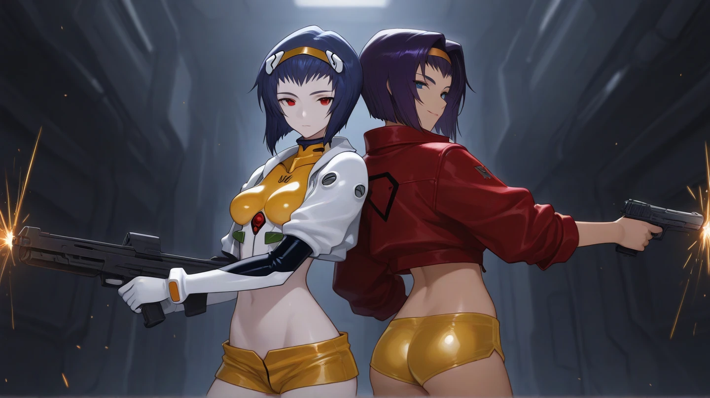 ultra-detailed, Explicit, Beautiful body, Beautiful Nose, Beautiful character design, perfect eyes, perfect face, ultra highres, 4K, beautiful legs, perfect legs, Nice hands, Perfect hand, Masterpiece, Best Quality, Highly detailed, illustration, absurdres, perfect anatomy, street fighter, doll suit, shadaloo doll, dollsuit, expressionless, blank eyes, looking at viewer, red gloves, emotionless, black latex, corruption, mind control, female combatant, full body, hypnotized, unhappy trance, full body suit, ribbed bodysuit, both arms at side, obey, perfect female body, extremely glossy latex, hypnosis, hypnoLora, empty eyes, Mind control device, poses, submissive_pose, Slave, standing straight, standing, standing at attention, hat, necktie, belt, latex, ribbed bodysuit, thigh Highs, garter belt, Fighting Stance, extending the right arm from the shoulder into the air with a straightened hand, military, thigh boots, black pantyhose, (((pixel-perfect, detail-perfect))), multiple girls, thousands of girls, millions of girls, clones, identical sisters, neat rows of sisters, neat columns of sisters, sisters standing in formation, sisters in background, saluting, salute, military saluting, matching outfits, rippernormal, purple hair,short hair,multicolored hair, red eyes,head-mounted display, Girls' Frontline, crowded