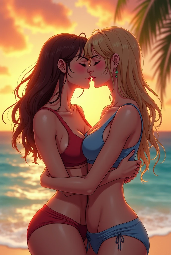 Nami giving blowjob