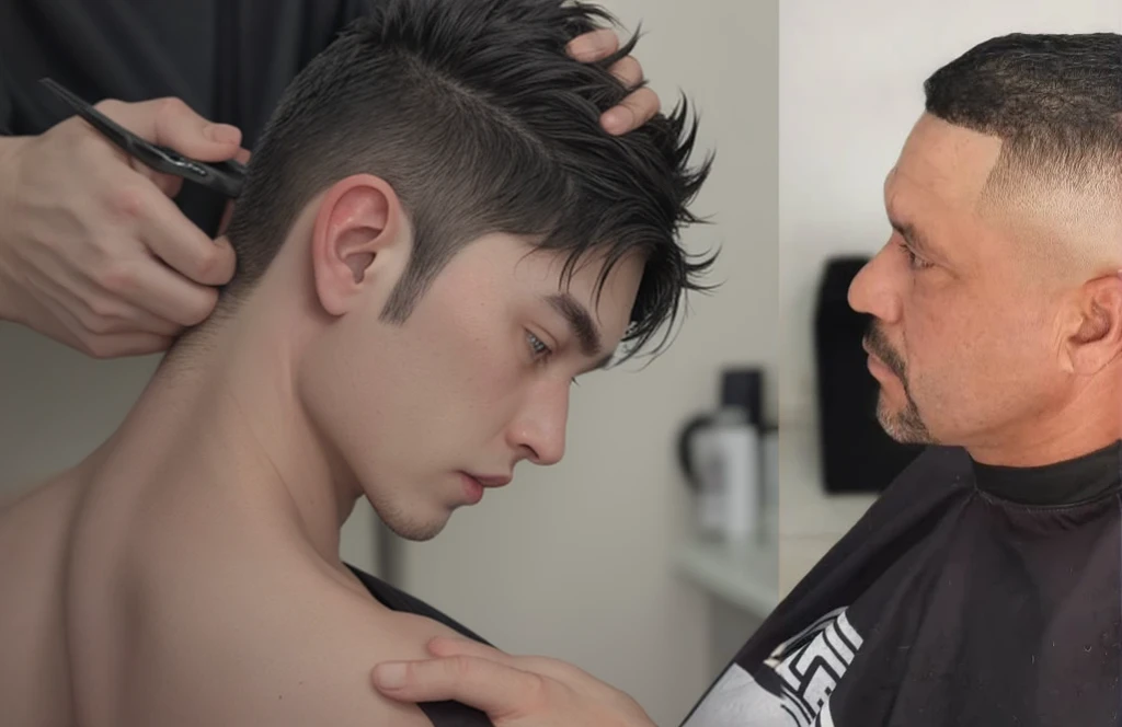 Homens pelados

