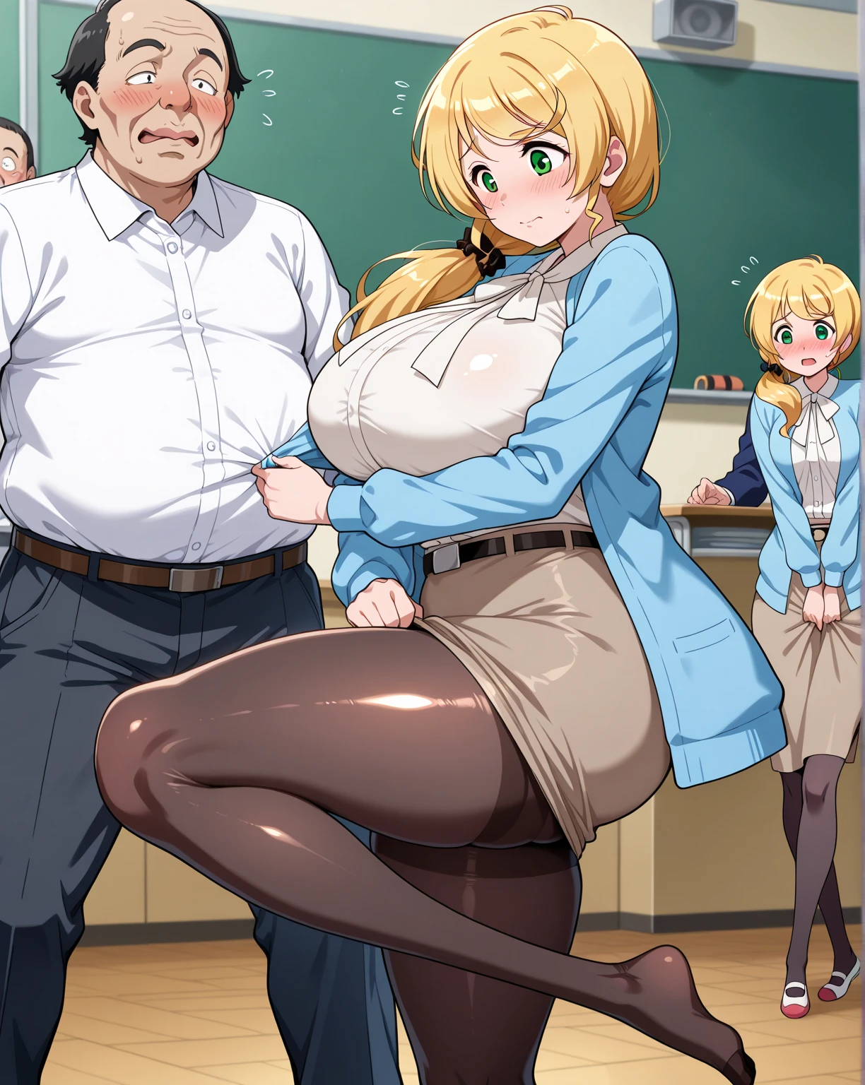 Mother and her child, mother huge breast, small and young boy, mother breast exesibo,  crotch, thick long penis , erect boy