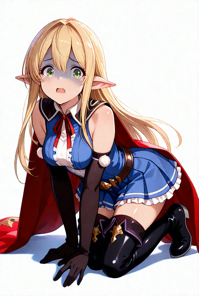 halkara
<lora:HalkaraV2:0.76>
1girl, :d, blonde_hair, blue_eyes, breasts, cleavage, collar, elf, eyebrows_visible_through_hair, long_hair, looking_at_viewer, open_mouth, pointy_ears, smile, solo
