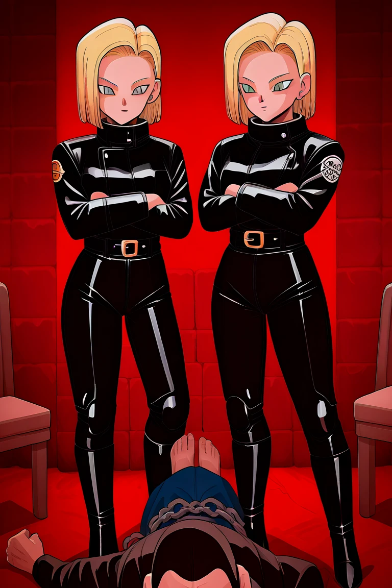 extremely detailed CG,unity 8k wallpaper,beautiful detailed eyes,perfect anatomy,novel illustration,high resolution,ultra-detailed,masterpiece,super detailed skin,score_9, score_8_up, score_7_up, source_anime,height difference,{{{hug}}},1boy is faceless male, 1 girl, {{{No.664}}},spoken heart,elf,{dark_color_heir}, short heir,{{muscular_girl}},gleaming skin,blond hair, full body Shot, zofa belt, chest jewel, forehead mark, black gloves, black boots,zofa bodysuit,latex mask,kissing his face,ahegao, {{bald faceless male}},hetero,reverse upright straddle,face to face ,intercourse with a man,vaginal penis,cum,bedroom