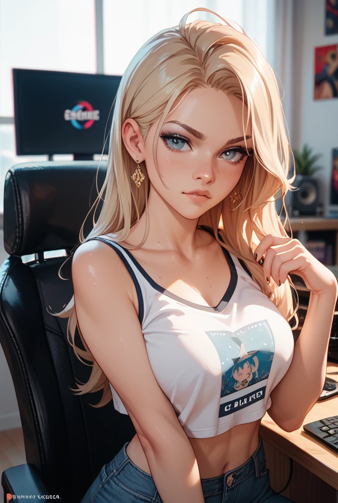 14:07:25 (Raw photo:1.2), (Photorealistic), Beautiful detailed girl, Very detailed eyes and face, Beautiful detailed eyes, Huge file size, High resolution, Very detailed, Best Quality, [masterpiece:1.6], Illustration, Very detailed, Fine detail, Best Quality, 32K Wallpaper, in a futuristic city, neon lights, big screens, intricate details, 3DMM, beautiful girl, short height, medium breast, gentle smile, low cut white panties and bra, full body photo, cameltoe, squatting