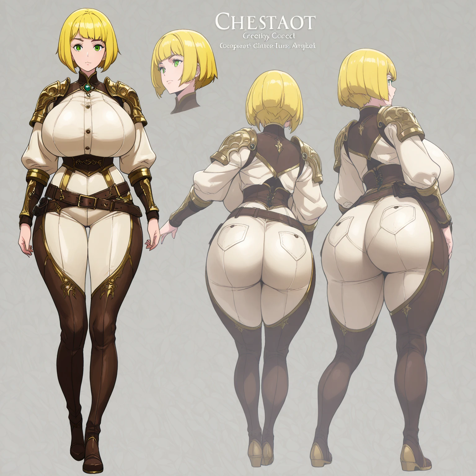 (((Plain background:1.2))) (masterpiece, high quality:1.1) 1girl solo full body height standing straight symmetrical looking to the viewer, view from below, hairstyle short bob hair cut with a braid, extra long hair, white silver hair, red eyes, HANDS ON HIPS (yellow tiger bikini print long sleeves and long stockings) (Pirotess (Record of Lodoss War) LORA) (dark elf dark skin) (incredibly beautiful full body photo, standing, (((bright eyes))), good anatomy, perfect hand muscular legs))), thin waist, muscular abdomen, wearing black high heel shoes, (((with her back to me showing her big shapely ass to me)))