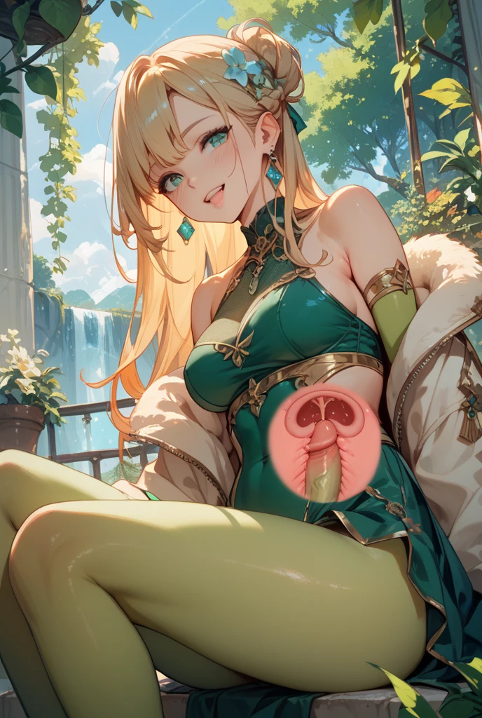 highest quality、Great quality、16k、alone、fluffy、Furry、 A sparkling fantasy world where super cute beast girls jump around happily、Goat Beastman、Goat-like eyes、Horizontal pupil、Goat horns、Goat ears、Goat lower body、Goat Leg、Reverse jointed feet、The jointed hind leg of an animal、covered in fur up to the waist、Completely naked、length, Small saggy breasts、length Breasts、Saggy breasts、Huge nipples、Upturned nipples、(Six small breasts arranged vertically)、Wide-open legs、fertilized egg cell、Sperm crowding around the egg、Obtained with sperm、Giant sperm、Enlarged labia、Love juice overflowing from the vaginal opening