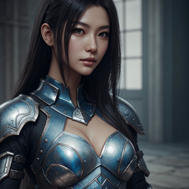 8K,(Female ghost)、悪魔のMakeup、Super Beauty(Like the real thing)、Sexy Red Chest Armor,Adult demon woman、Just like the whole body、(Equipped with a long and large spear)、Ghost of a mature big woman。Strong jaw(Like the real thing)、Stand facing forward、Devil horns、A wonderful work of art、((Kyoto Panel Style))、Wind effects:1.9、Cloud Effect:1.2、Full Rendering、Encaustic painting、Unreal Engine、Beautiful armor patterns and decorations,Surreal,Armor details,超A high resolution,Professional quality high resolution、Perfect contrast、Perfect lighting、Perfect composition、Perfect Skin、Perfect Fingers、Perfect breasts、Perfect Hair、Perfect Face、Realistic facial features,masterpiece,Photorealistic RAW photos,Bright colors,Rich colors,50mm lens,Nikon D850,super highest quality,Slim figure,Perfect body line,Perfect hand shape,Anatomical body balance,Highly detailed face,Highly detailed eyes,Beautiful Lips,Excellent light particles,Cinema Lighting,Makeup,Ultra-high resolution,Ultra-Realistic Skin,Sexy woman closeup,Ample breasts,Dynamic pose,Hard and strong abs,Very large breasts,Action pose,Battle Mode,
