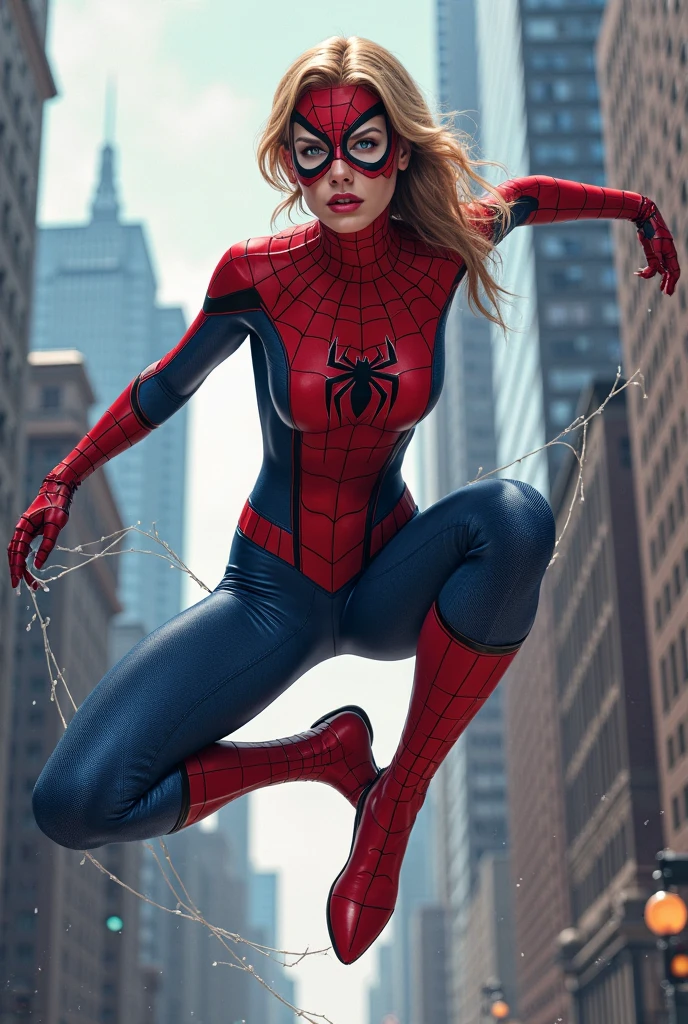 Chica spiderman , alta resolucion