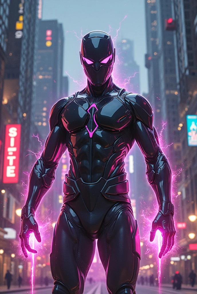 Doctor shockwave superhero suit