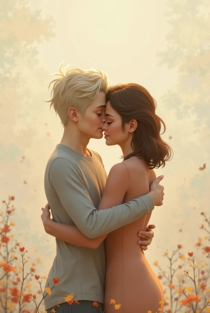 score_9, score_8_up, score_7_up, 1girl, earrings, 1boy, hug, love, warmth, flower, 8K, single thumbs up <lora:single thumbs up:0.7>