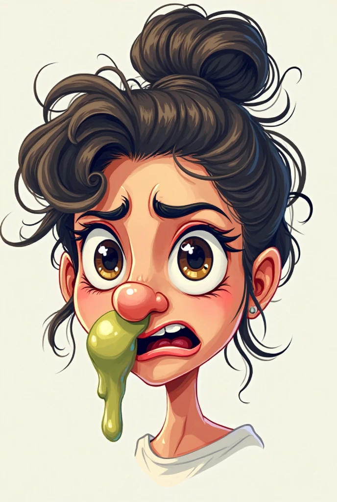 score_9, score_8_up, score_7_up, score_6_up, calm style, source_cartoon, source_western, <lora:CalmXL:0.7> BREAK
close frame, touching own sheeks, touching own lips, exhausted, saliva drops, sloppy, messy, tears, 1girl, Wednesday addams(/The addams family)/, hair in two braids, black hair, black eyes, pale skin, petite, black lips. happy