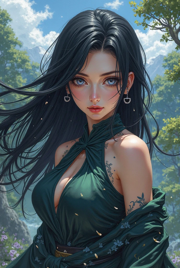 1 female,35 years old,Slim,Very large ,Large target breasts and thin waist,Long legs,White skin,Red lips, 1 female,35 years old,Large target breasts and thin waist,Slim,Large target ,(background:forest,,summer) She has long black hair,curls,Long hair flying,permanent,Sweat,soak,From the front, Straight Hair, partly cloudy,(((masterpiece),(Highly detailed CG Unity 8k wallpaper),best quality,Movie Lighting,細緻的background,Beautiful and delicate eyes,black eyes,(Very delicate and beautiful),(Beautiful and detailed description of the eyes),Ultra Detailed,masterpiece,)),Facing the camera,high resolution,Ultra Detailed),Exposing breasts,Exposing genitals, Convex,Legs open,Convex起性感,Camel toe,Soldier(wear:Green Turtleneck Shirt,,Military cap,Transparent tights)Sci-fi style