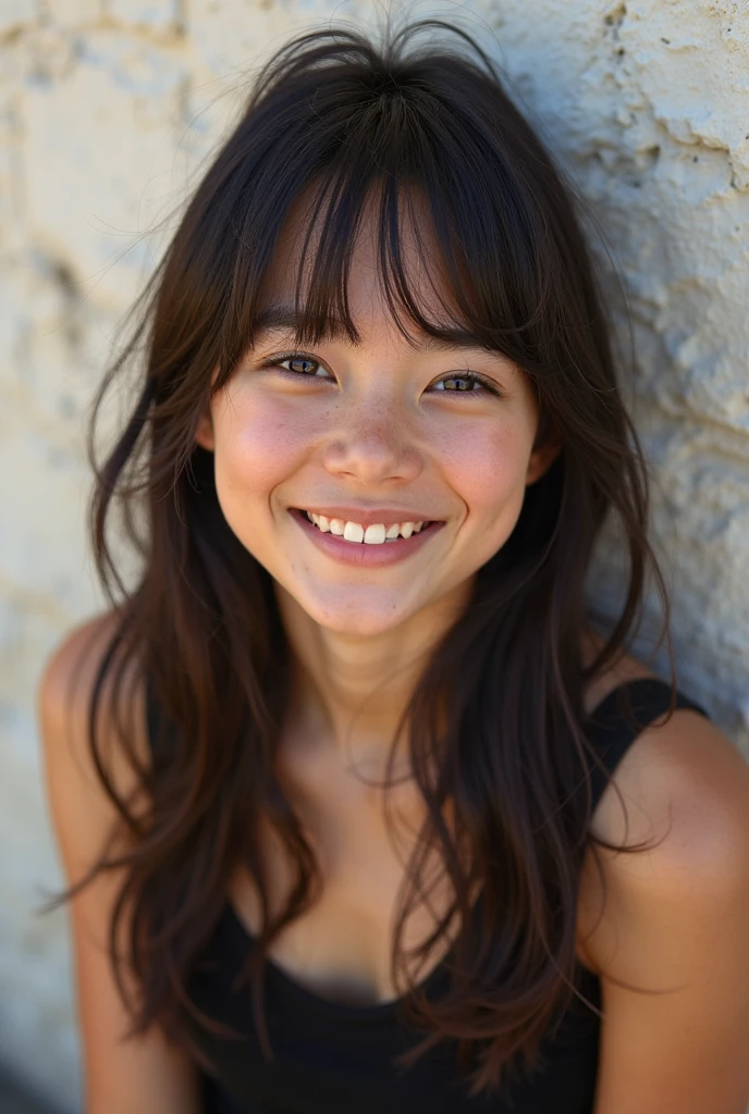 (obra maestra, mejor calidad), ((1 chica, joven) pelo corto ),(piel clara y palida), (pupilas en forma de estrella, ), ( boca abierta)), (mirando al espectador, sonrisa ligera, fuera del hombro), fondo interiores de casa ), desnuda