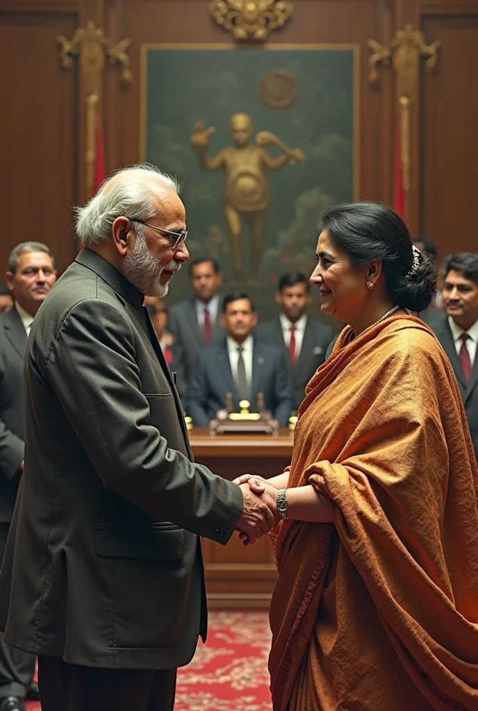 Indian Modi and Bangladesh hasina