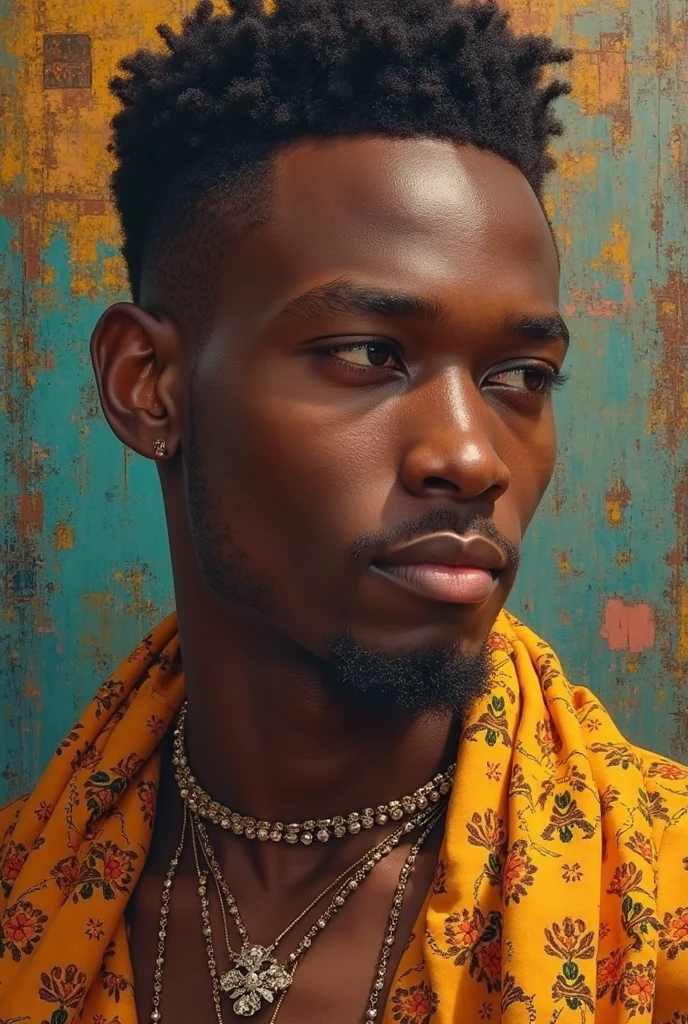 Un jeune homme africain
