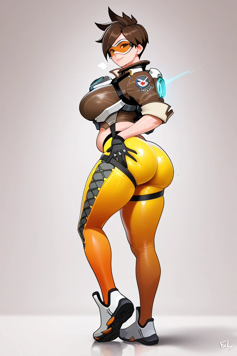 Woman with ass