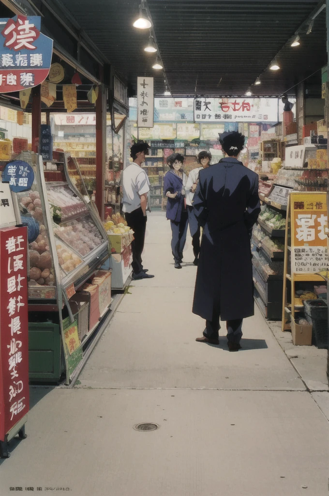 
((masterpiece、Highest quality、Detailed Anime))、A middle-aged man, shabby and poor,々、drinking alcohol.、(Detailed and cute face:1.3)、(Poor conditions、Dim and unsanitary、Crumbling underground shopping mall)、屋台のdiet店、stage、sewage、Dirty shop、street vendors、Unsanitary and abandoned city、smile、diet、Poor person々