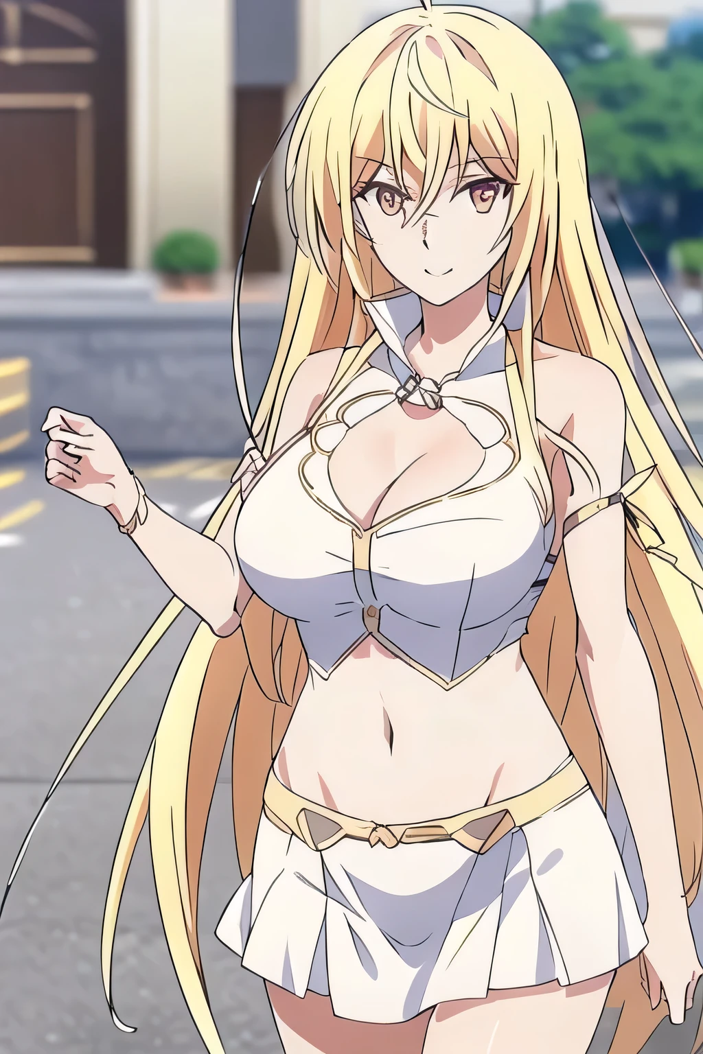 Girl posing in front of a city., cyberpunk oppai, anime rudo 8k, biomechanical OPPAI, best anime wallpaper 4k konachan, oppai, seductive anime girl, android heroine, naughty anime girl, female action anime girl, warhammer 40k, female cyberpunk anime girl, by rubio, violet eyes