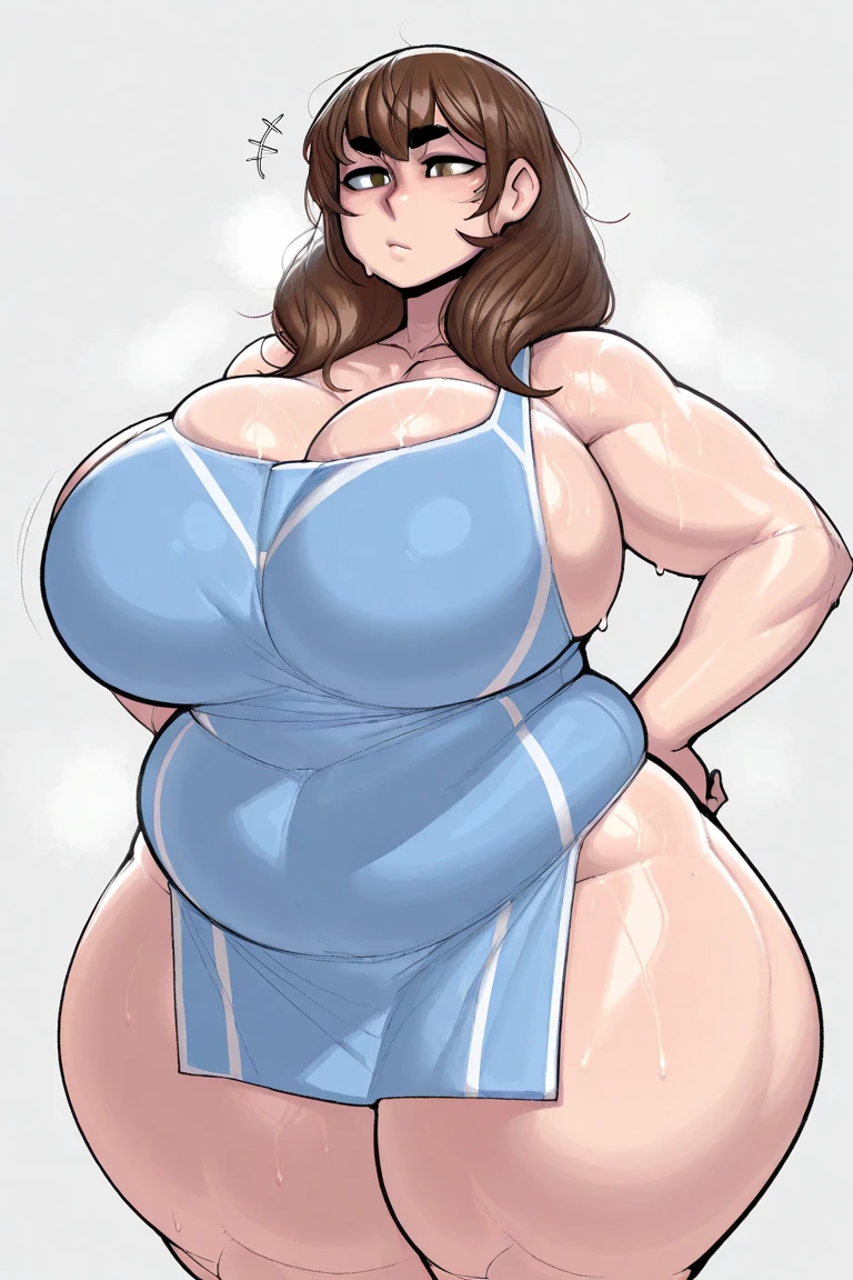 One Woman,Precise five fingers、Two long, accurate legs、Long Hair、Knee-high socks、Wide Hips、plump and thick thighs、Huge Ass、Huge breasts, Embarrassed look、Full Body Shot、Sexy pose、panties、White background、 Oily, shiny skin,woman、Pokémon_May