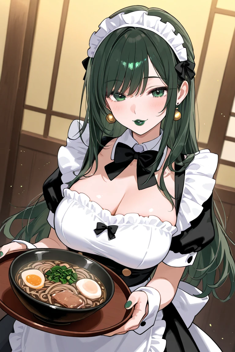 a woman with big breasts in castle china