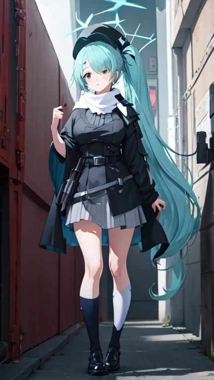 (Safety:1.10), Highest Quality, masterpiece, Hi-Res, solo, (hiyori_blue archive:1.10), full body, 10 