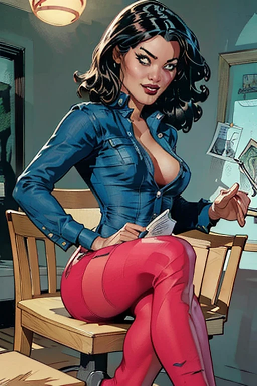 sexy scientist lady
