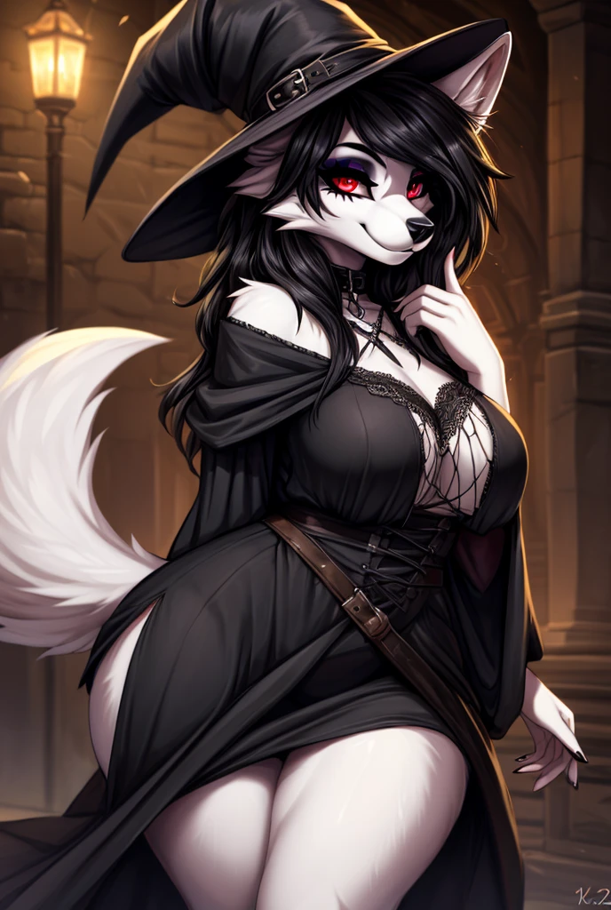 ((best quality, masterpiece, 4k, 8k, high res)), ((furry; Anthro Wolf)), brunette, dynamic fighting pose, ferocious, fangs, full body, female werewolf, sexy, vibrant colors, (edgy punk hairstyle), knight armor, well-toned abs, Victorian dress, goth corset,