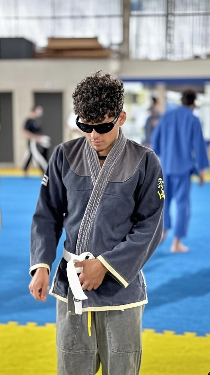 There are two men standing on a blue carpet in a gym, Edon Guraziu, postura poderosa, Postagem no Reddit, Malika Favre, thicc, Directed by: Alexander Fedosav, Ronaldo Nazario Fenomeno, Ronaldo Nazario, Pablo Oliveira, Giga Chade Capaybara, andrea rocha, Sumo wrestler, Directed by: Matteo Pérez, Joel Torres