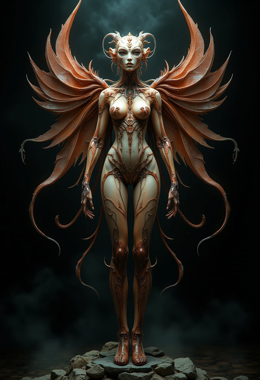 line art,sketch,pencil drawing,traditional media,((ideal female figure)), black mask,comic panels:2,The art of HR Giger and Beksinski comes together in this detail., serious,Sexy banshee full length close up,Led by women:1.5,Stick your tongue out at her:1.5,Bloody Skeletons:1.5,drool:1.5,Punch to the eyeball:1.5,naked brain:1.5,Beautiful face,Exquisite Pink Custom Yoga Pants,a lot of mucus:1.5,silk belt,Complex hairstyle,huge chain:1.5, Psychedelic background,pink smoke,dark horror scene. sharp image, 8K Rendering with Edge Lighting., It showcases a terrifying environment, filled with Lovecraftian tentacles.,They spin and dance under the neon lights. HDR lighting creates complex and detailed shadows against distorted backgrounds., Mutated humanoid. Distort environmental structures due to glitches and distortion effects, Surreal and dreamy elements,Like floating upside-down structures and close-ups of rotting flesh.,Create a feeling of anxiety and disorientation.. Religious and mystical symbols, scattered across a complex background,Adding a touch of supernatural horror to an already terrifying masterpiece