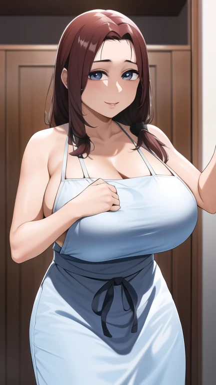 1girl, 1boy, side, , perpendicularPaizuri, , paizuri, between the breasutiful stepsister, , breasts squegether, , naughty smile, fat, plump, stepsister gains weight, sweat, wet penis, nipples, , lng, rooubic hair, testicles, precum, lubricated b