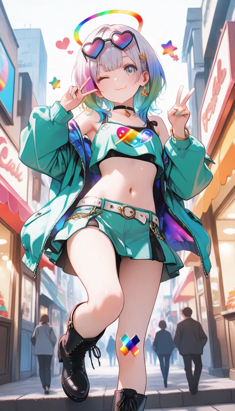 Girl, sexy, neon green, turquoise, tribal tattoos, tribal, nature, leather jacket, feathers, wooden accessories, bold look, playful smile, messy hair, tribal braids, wooden bracelets, feather earrings, tool belt, bravery, adventurous spirit, energy, nature, mischief, wild, free, spiritual connection, concentrated, exploration, free spirit, bravery, outgoing, fun, utensils, determination, vibrant colors, culture tribal, sturdy sandals, toast, blue highlights, rowdy, colorful feathers, compasses, ropes.