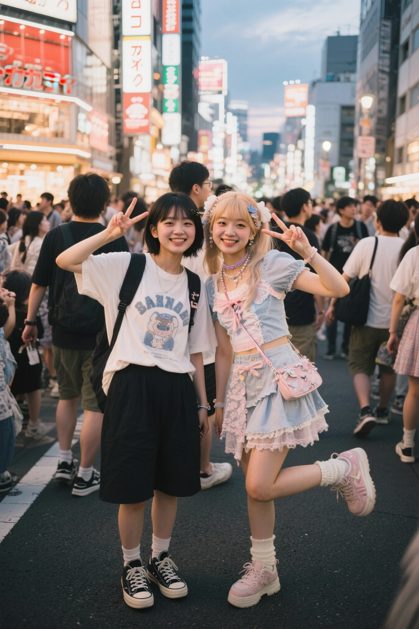 Panchira、hi-school girl