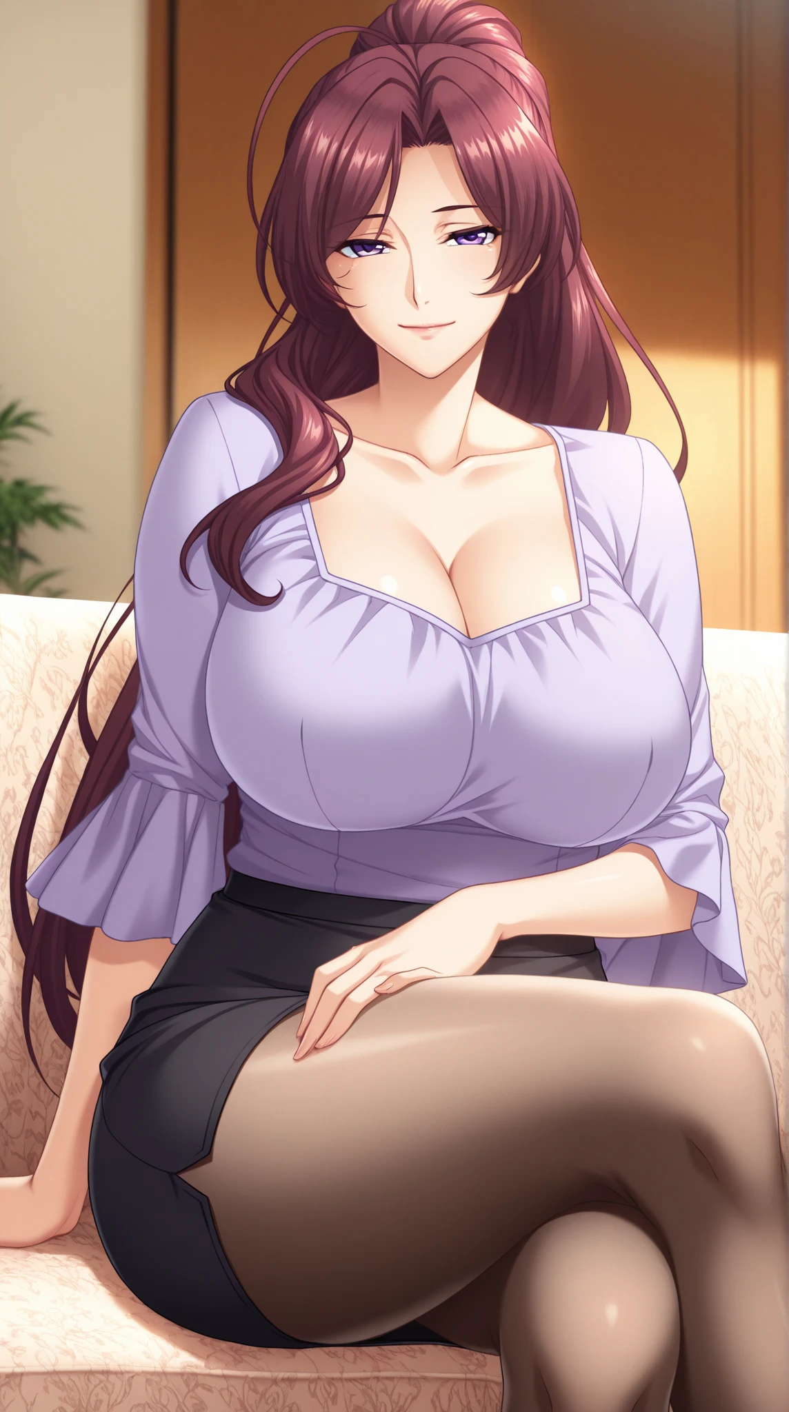 Simple White Background,
purple jacket ,white shirt,cleavage,collarbone,
<lora:Fujino_Ninno_FoolishMother-KK77-V1:0.7>, earrings, jewelry,necklace,
blue eyes, brown hair,bangs,Long_hair,lipstick,makeup,
<lora:Oda_Non_Style-KK77-V2:0.3>,<lora:more_details:0.1>,
1 girl, 20yo,Young female,Beautiful Finger,Beautiful long legs,Beautiful body,
Beautiful Nose,Beautiful character design, perfect eyes, perfect face,expressive eyes,perfect balance,
looking at viewer,(Focus on her face),closed mouth, (innocent_big_eyes:1.0),(Light_Smile:0.3),
official art,extremely detailed CG unity 8k wallpaper, perfect lighting,Colorful, Bright_Front_face_Lighting,White skin,
(masterpiece:1.0),(best_quality:1.0), ultra high res,4K,ultra-detailed,
photography, 8K, HDR, highres, absurdres:1.2, Kodak portra 400, film grain, blurry background, bokeh:1.2, lens flare, (vibrant_color:1.2),professional photograph,
(Beautiful,large_Breasts:1.4), (beautiful_face:1.5),(narrow_waist),