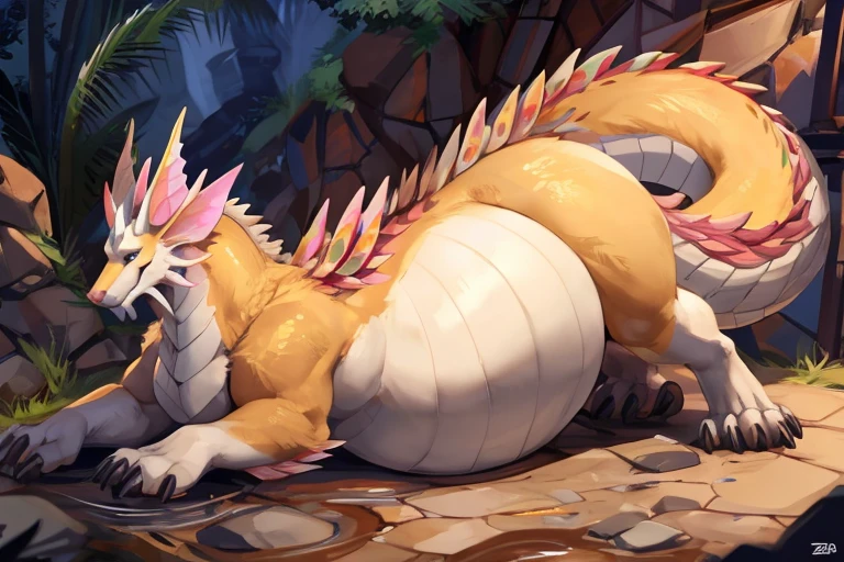 1 girl, solo, female, ears down, (Best Quality, masterpiece:1), furry female anthro Renamon, blushing, nervous, portrait, Ahegao, blue eyes, estilo 3d, Whole body, ((Wide hips)), in a beach, curvy ass, ((big thighs)), Best Quality, from behind, (Laying face down), young, young body, butt, ass, nude, spread ass, huge anus, puffy anus, anal juice, anus only, huge tits, white sclera, digitigrade, pussy, snake prey, anal vore, vore, anal insertion, snake insertion, living insertion, creature inside, snake insertion, vore belly, feral, feral play, feral inside, struggling prey, anal, interspecies, head in anus, head in ass, snake, large insertion, animal insertion, bestiality, unbirthing, body invasion, anal unbirthing, snake in ass, snake in anus, feral on anthro, snake unbirthing
