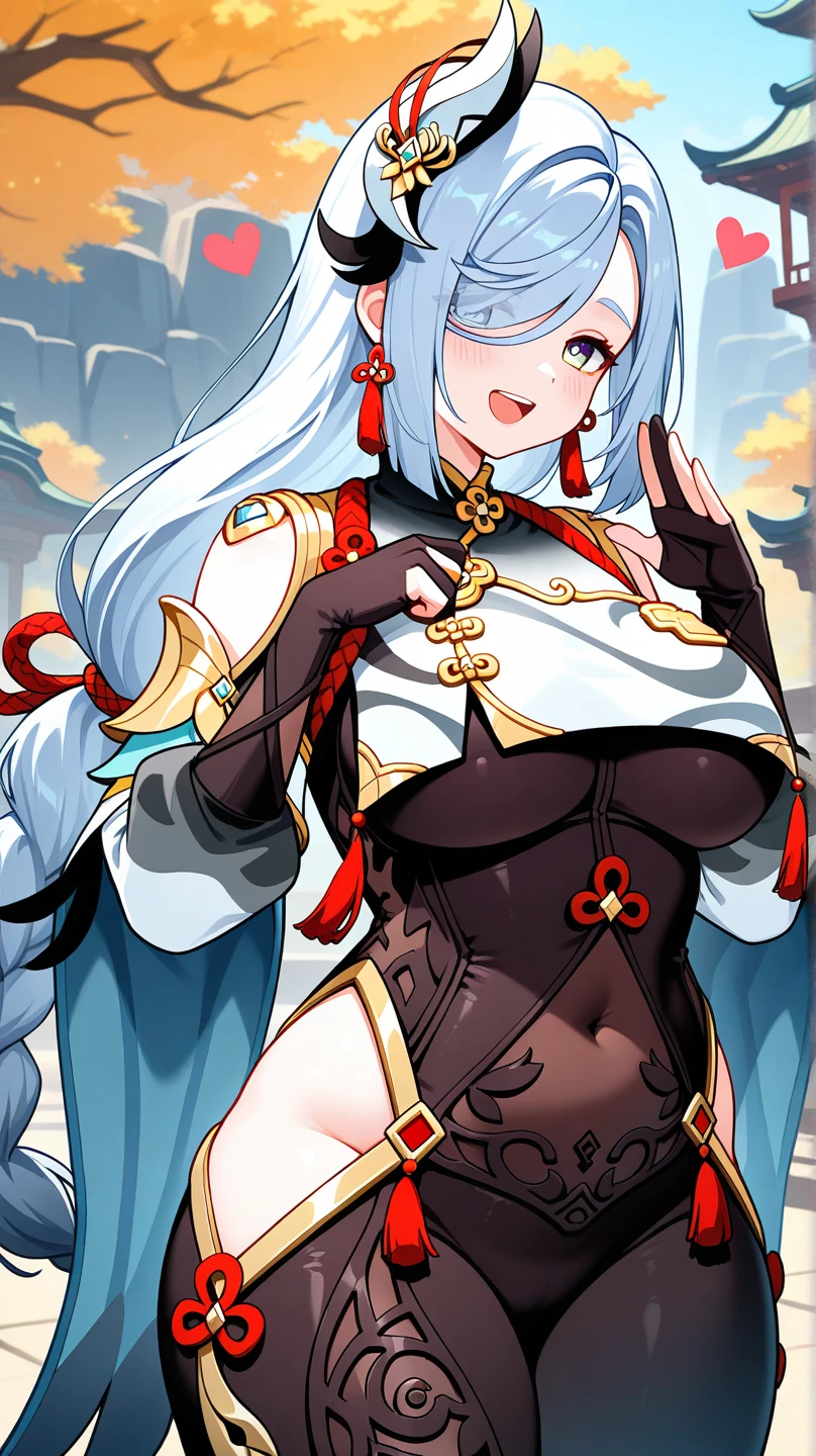 anime girl with blue hair and a white top and blue cape, onmyoji detailed art, onmyoji, keqing from genshin impact, ashe, ornate bikini armor, genshin, ayaka genshin impact, cushart krenz key art feminine, samira from league of legends, scales covering her chest, biomechanical oppai, with a skirt