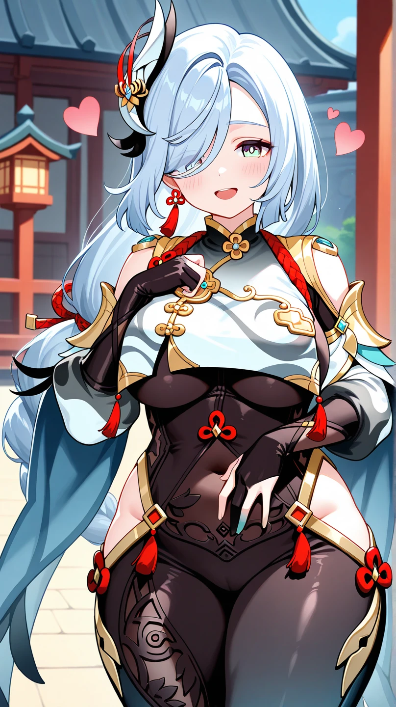 (mature woman),(((mature woman,adult woman))),solo,highest quality, Super fine, maximum resolution, very detailed,((((dark skin)))), very sexy,High leg,T-back,belly dance dress, desert at night,cleavage,dancing,white hair,thigh high socks,huge breasts.navel,arabian