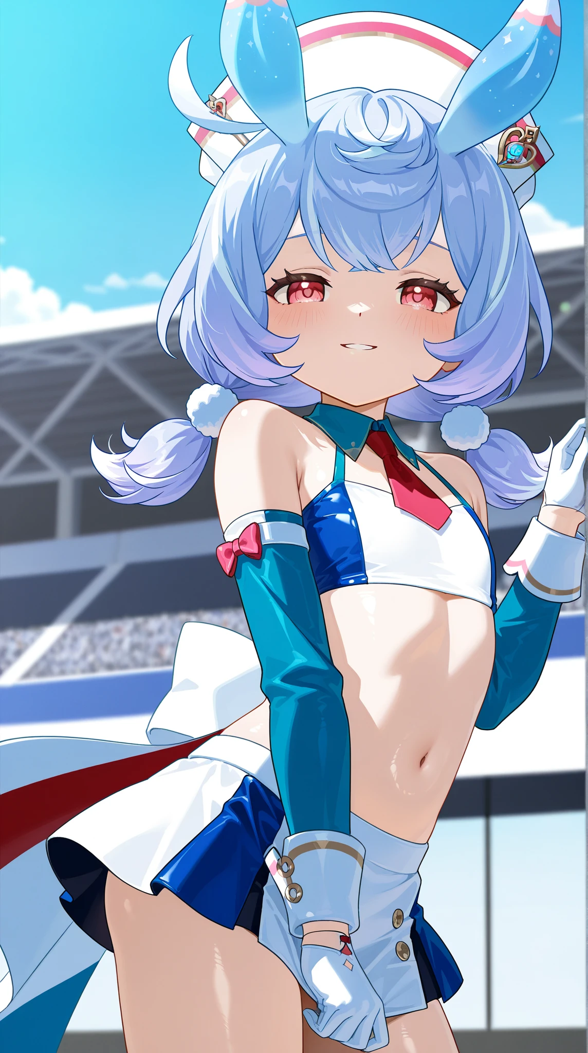 「blue archive」Yuuka Hayase Gymnastics Uniform Details High Resolution Vivid Colors Crystal Clear
