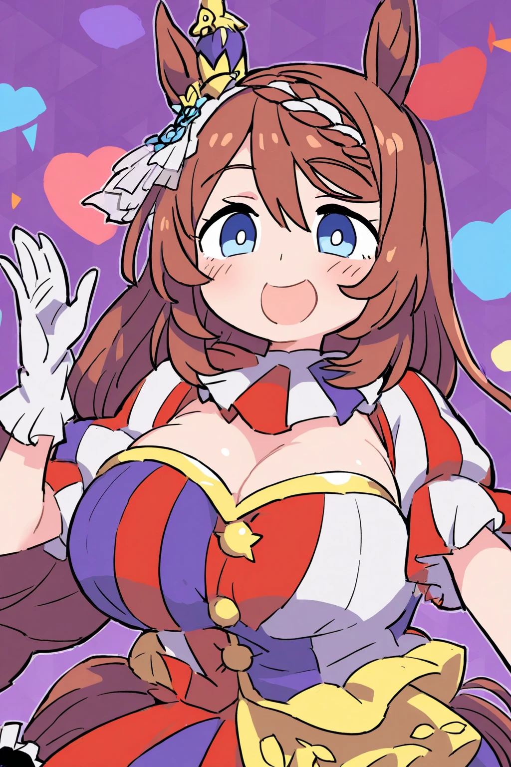 anime illustrated、Fantasia、gal bitch maid、Swimsuit Maid Clothes、luxurious palace、thick thighs、Colossal tits、Plump body、Expose nipple、fullnude、(exposing their genitals)、超A high resolution、A sly smile、Close-up of people、with blush cheeks、Luxurious dining room