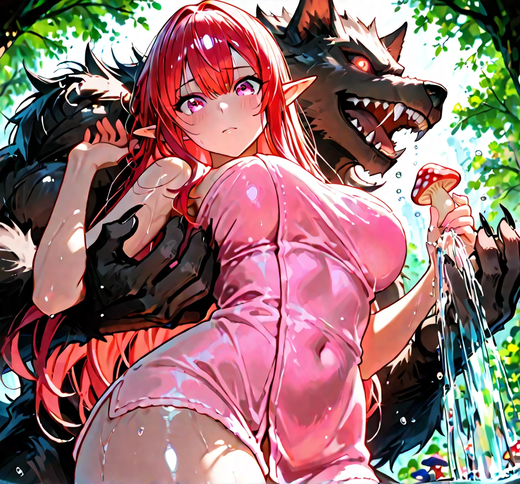 One person、one-shot、Kasane Teto、Turn pale、Blue face、panic、Micro Bikini、Tiny swimsuit、Swollen breasts、excited、Heavy breathing、Surrounded by men、裸のSurrounded by men、penis、大量のpenis、Sweat、Sweating profusely、My arms and legs are grabbed by a man、My limbs are grabbed tightly、panic、Reluctant、Transparent nipples、Digging into the crotch、shout、resist、Having my breasts massaged、
